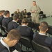 MNBG-E command team talks leadership with KSF cadets