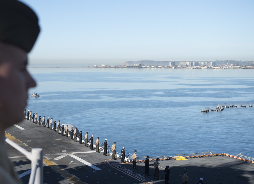USS Boxer deploys