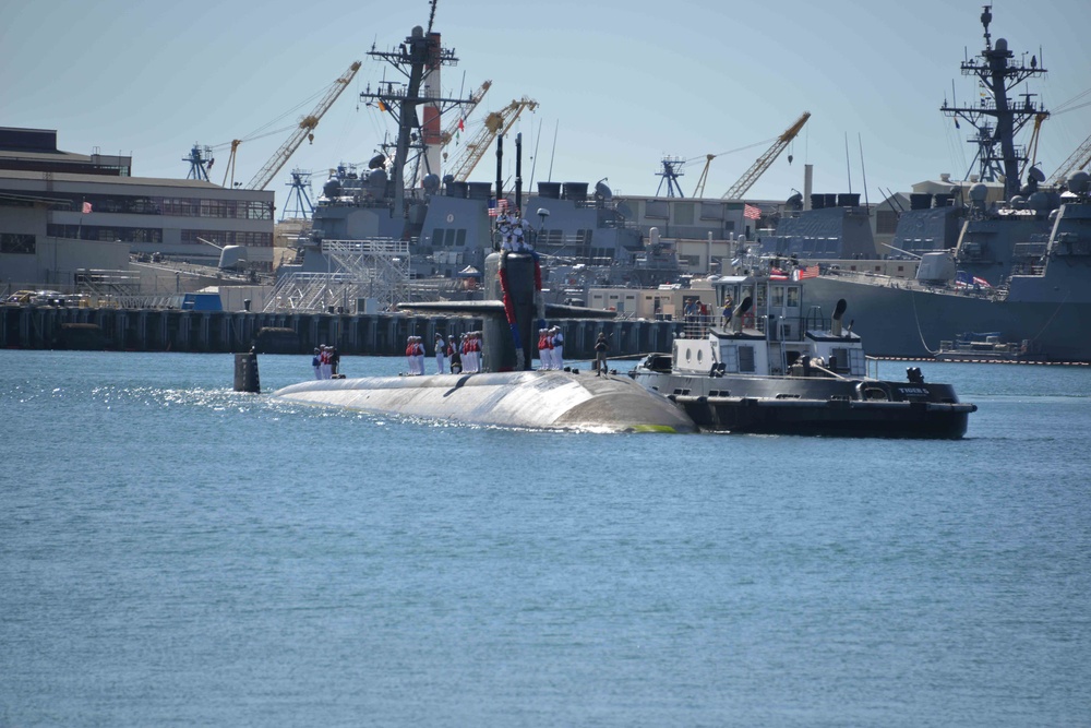 USS City of Corpus Christi Returns From Final Deployment