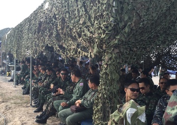 Amphibious landing, lands well with participating nations