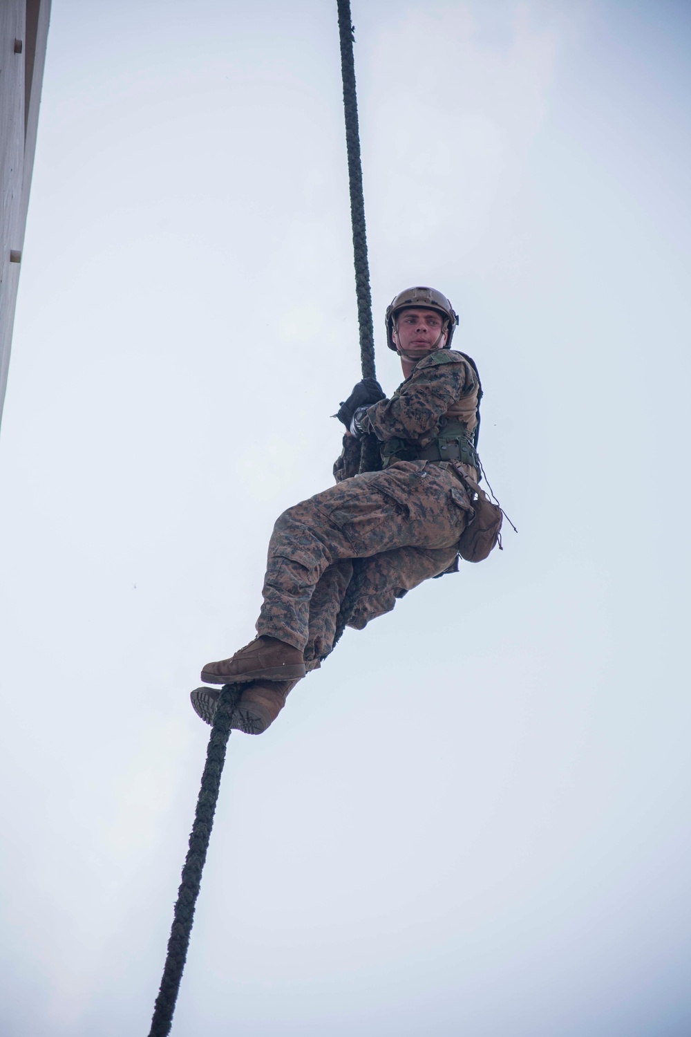 Marines Fast rope during Cobra Gold 16