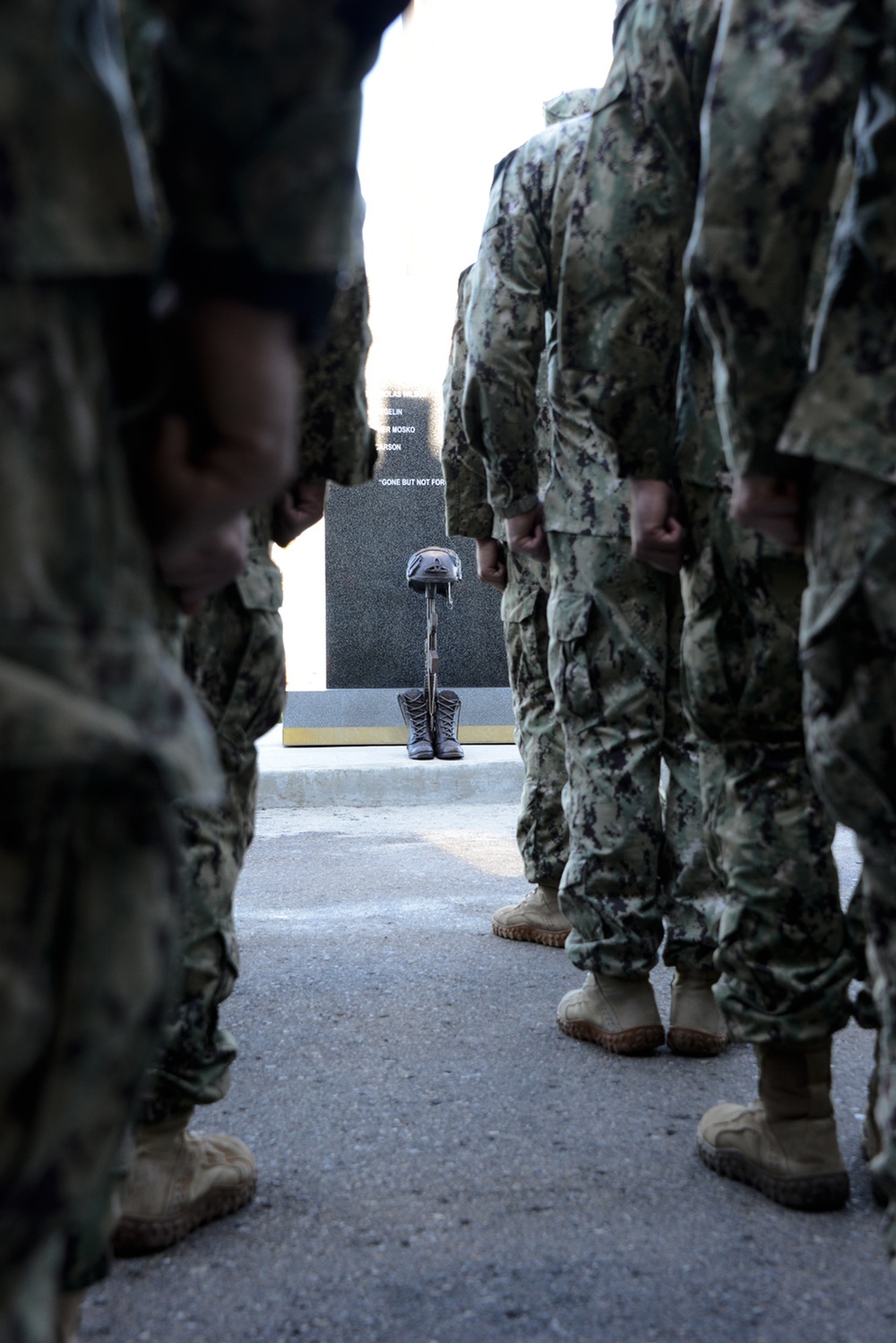 Explosive Ordnance Disposal Mobile Unit 3 honors their fallen