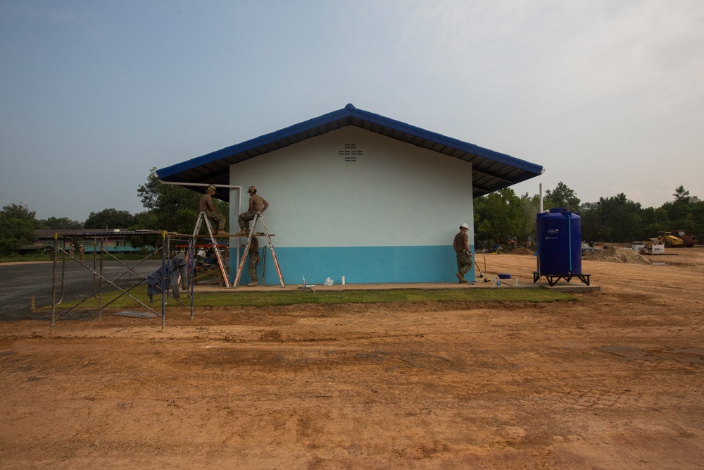 Cobra Gold 2016: Ban Sa Yai School continues construction