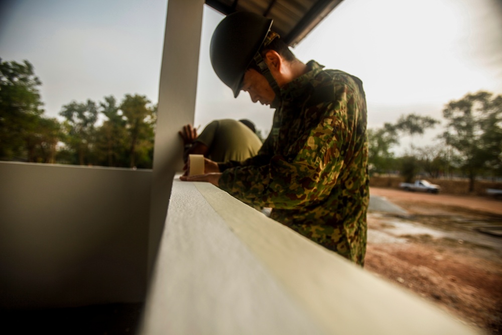 Cobra Gold 2016: Ban Cham Kho School continues construction