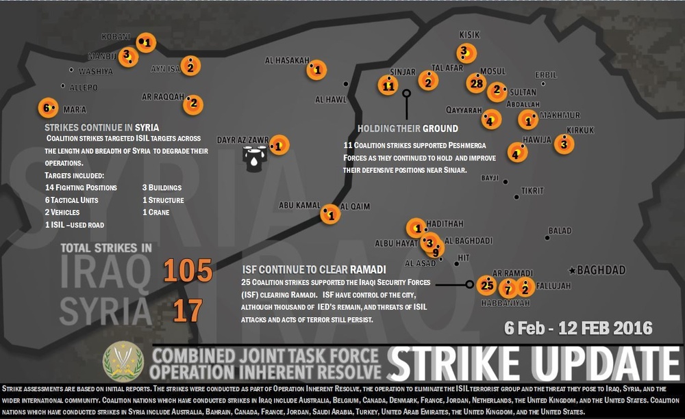 Feb. 6 - Feb. 12, 2016 Strike Update
