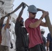 USNS 1st LT Jack Lummus conducts abandon ship drills