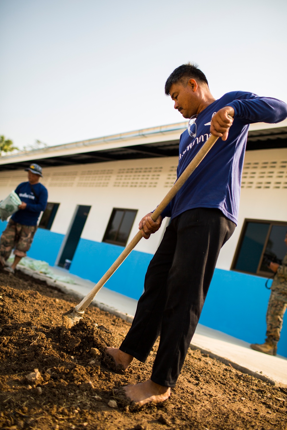 Construction Finishes at the Wat Ban Mak School During Exercise Cobra Gold