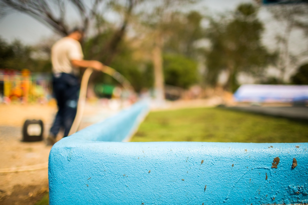 Construction Finishes at the Wat Ban Mak School During Exercise Cobra Gold