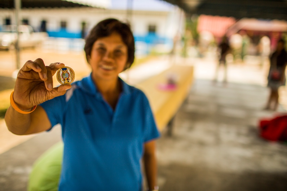 Construction Finishes at the Wat Ban Mak School During Exercise Cobra Gold