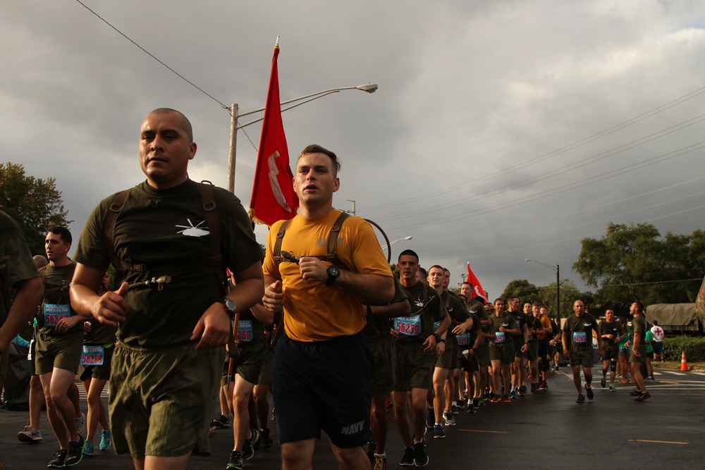 Marines run in memory of fallen Marines