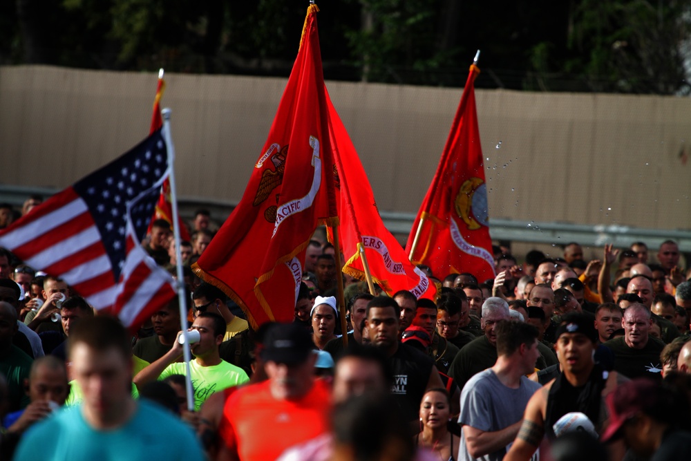 Marines run in memory of fallen Marines