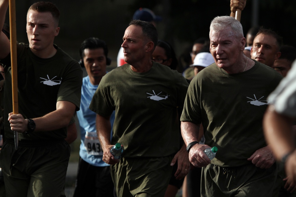 Marines run in memory of fallen Marines