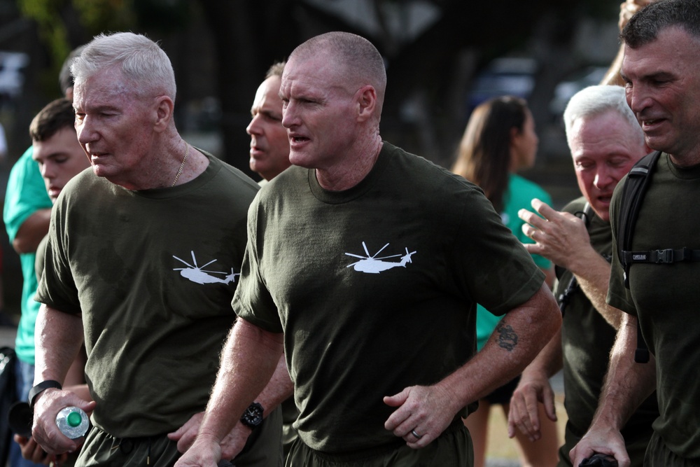 Marines run in memory of fallen Marines