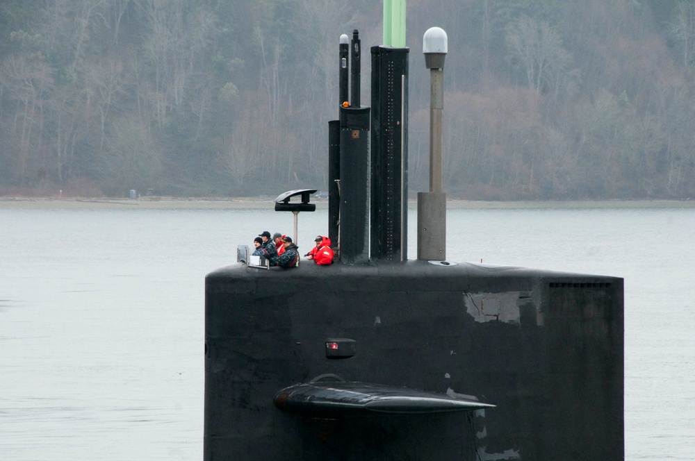 USS Henry M. Jackson Returns to Naval Base Kitsap-Bangor