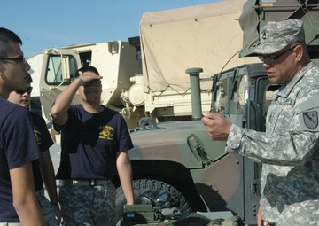 Texas Guardsmen support Washington's birthday celebration