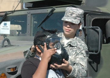 Texas Guardsmen support Washington's birthday celebration