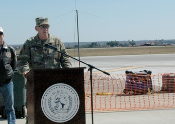 Texas Guardsmen support Washington's birthday celebration