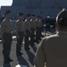 Marines with the 26th MEU participate in rifle detail aboard the USS Arlington