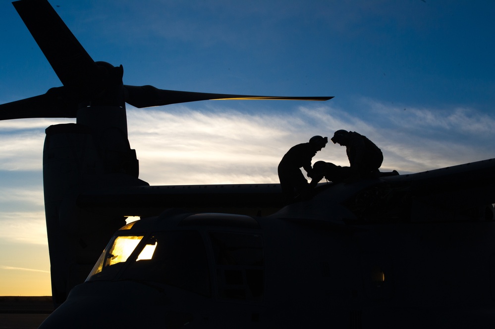 Maintainers participate in Integrated Training Exercise (ITX) 2-16