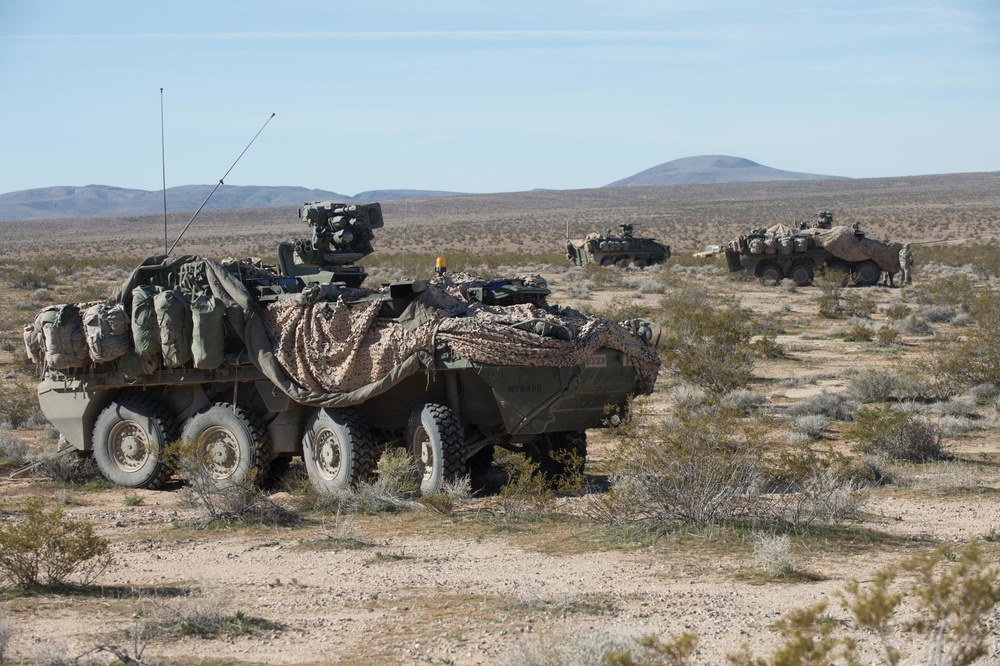 Strykers pull security