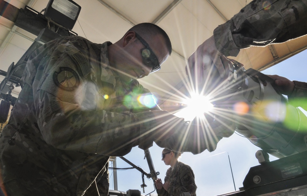 Bagram AMMO troops build the ‘BOOM’ for combat airpower