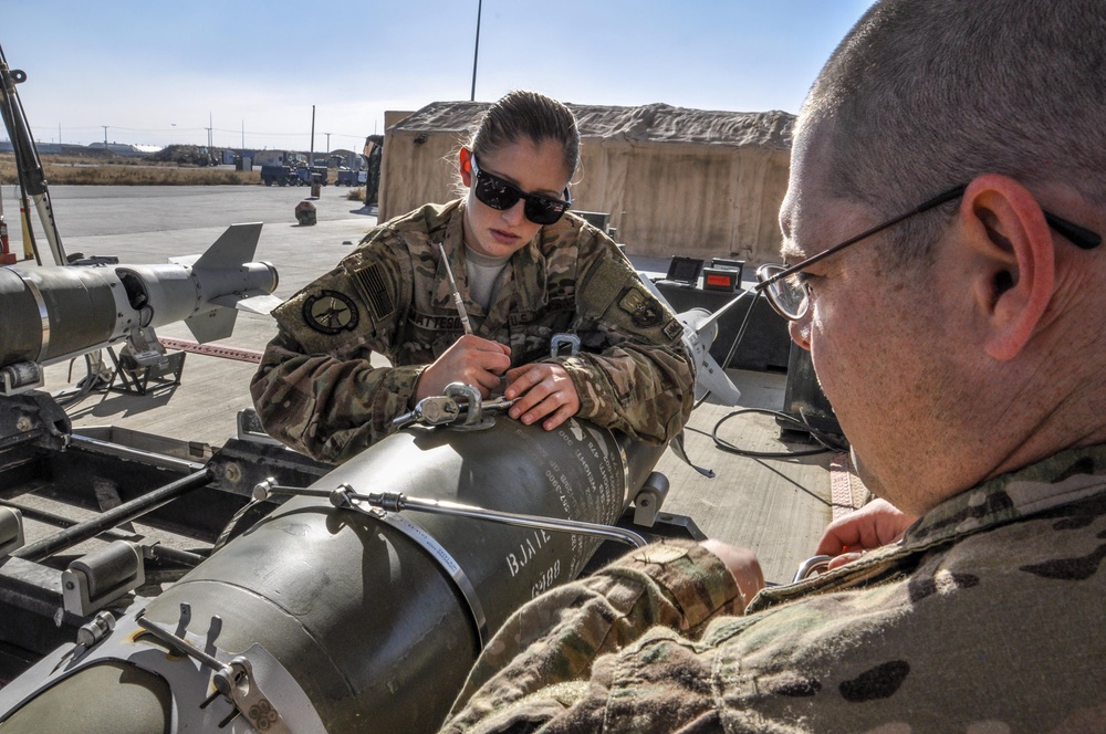 Bagram AMMO troops build the ‘BOOM’ for combat airpower