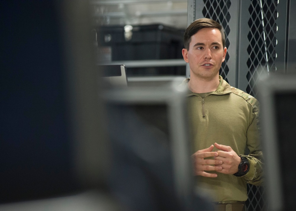 Survival at sea training aboard USNS Spearhead