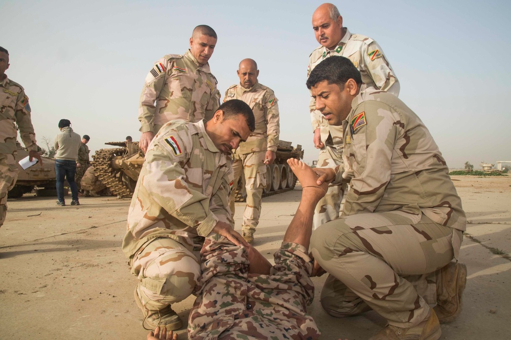 The British Army trains Nineveh Operations Command