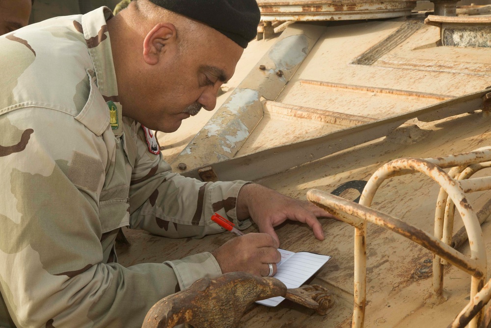 The British Army trains Nineveh Operations Command