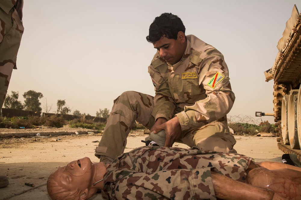 The British Army trains Nineveh Operations Command