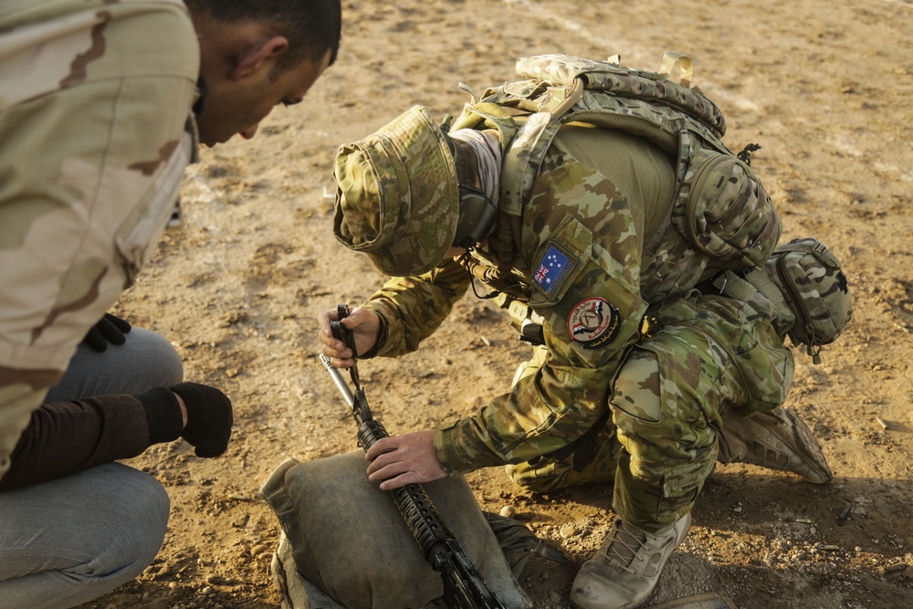 Australian forces train Nineveh Operations Command