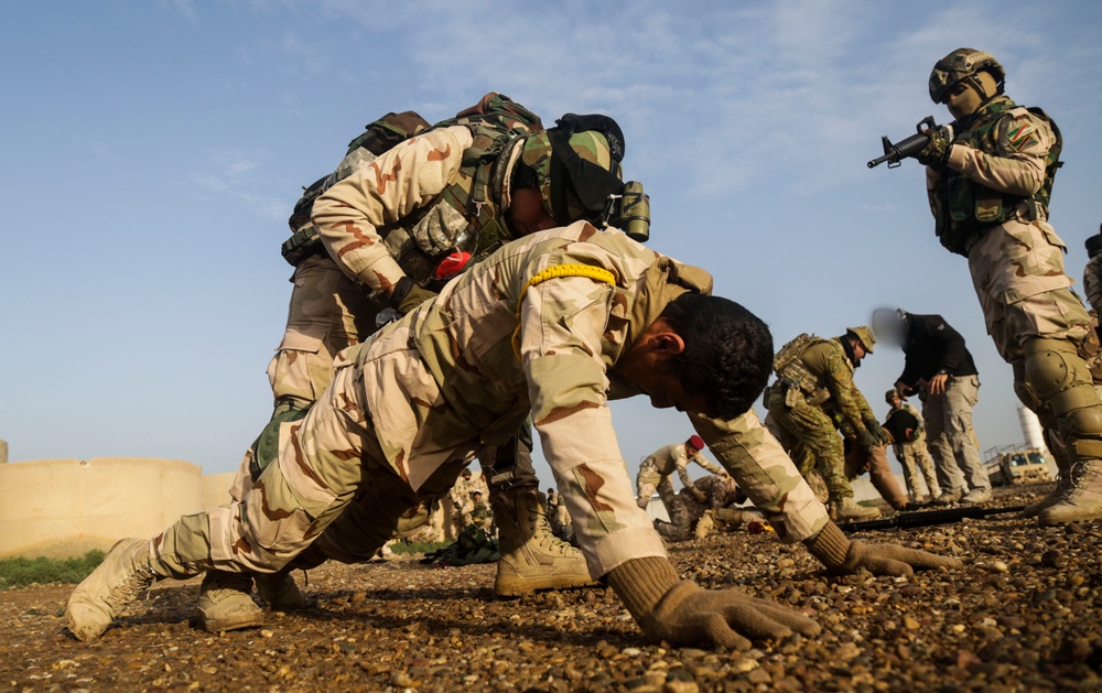 Task Group Taji’s Australian forces train Nineveh Operations Command