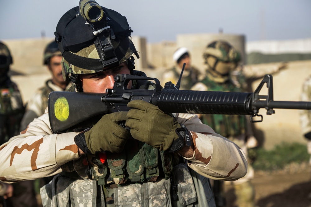 Task Group Taji’s Australian forces train Nineveh Operations Command