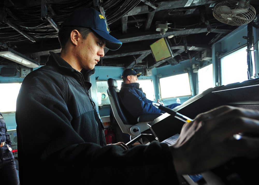 USS Blue Ridge operations in Yokosuka