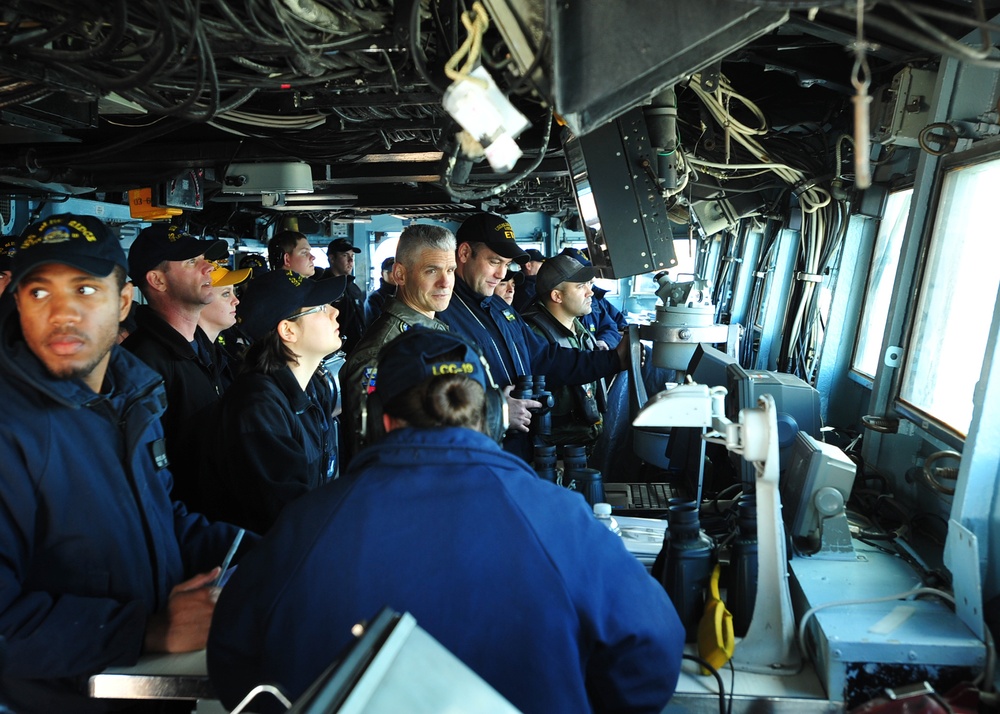 USS Blue Ridge operations in Yokosuka