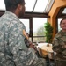 Command Sgt. Maj. Sheryl D. Lyon visits Soldiers at Sembach Kaserne, Germany