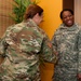 Command Sgt. Maj. Sheryl D. Lyon visits Soldiers at Sembach Kaserne, Germany