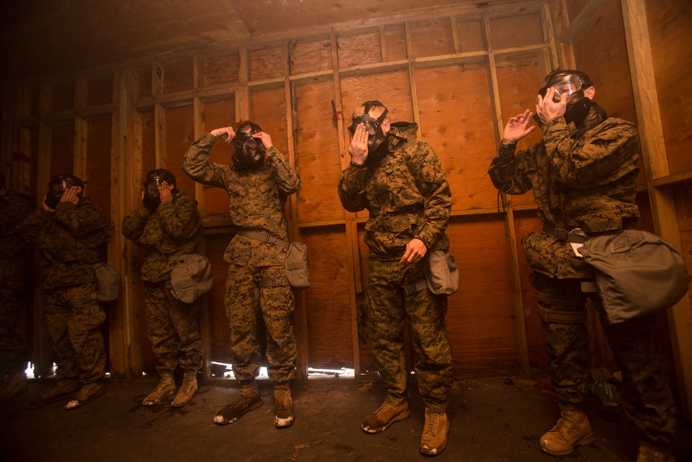 22nd MEU Conducts CBRN Gas Chamber Annual Training