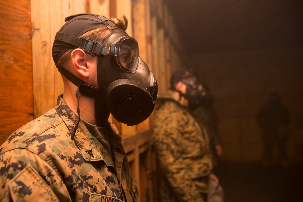 22nd MEU Conducts CBRN Gas Chamber Annual Training