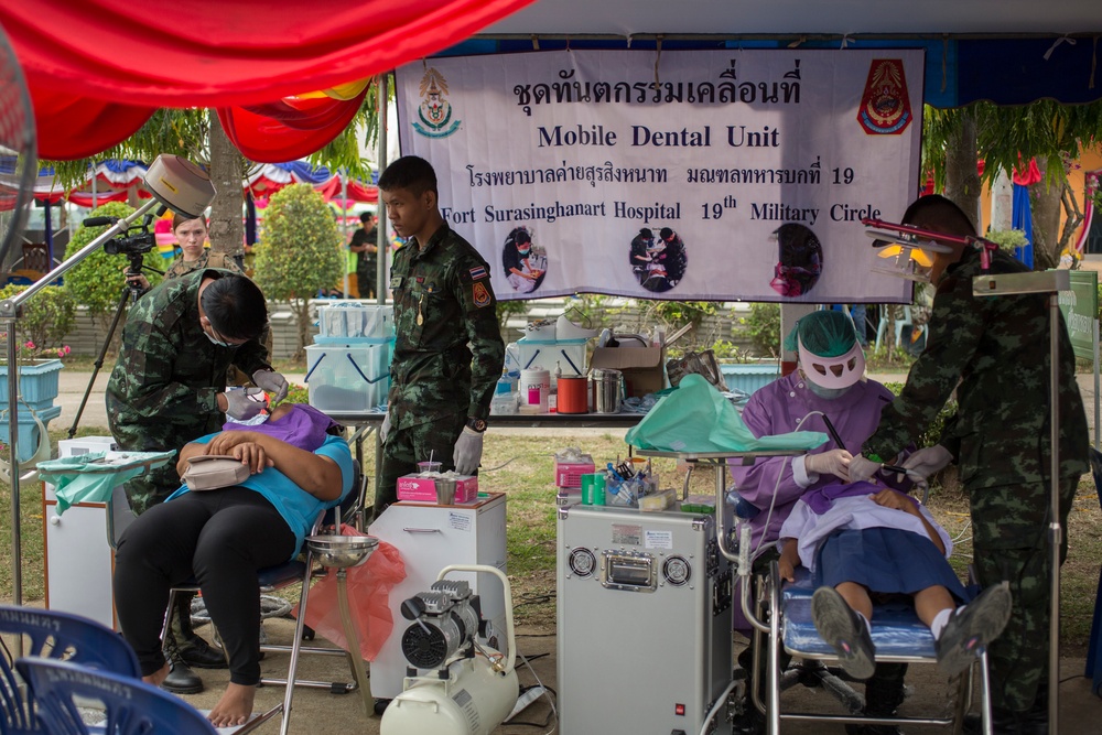 Cobra Gold: Dedication Ceremony at Ban Phrom Nimit Middle School
