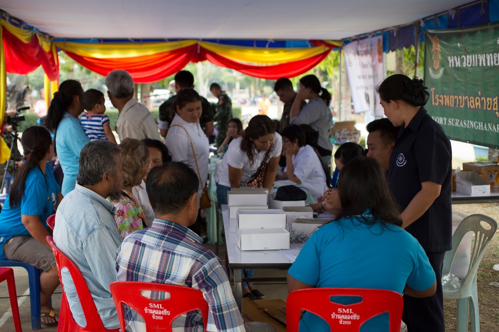 Cobra Gold: Dedication Ceremony at Ban Phrom Nimit Middle School