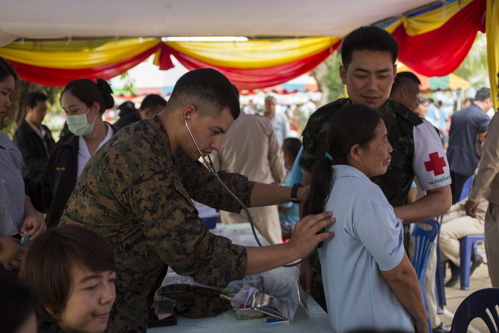 Cobra Gold 2016: Medical Civic Assistance Program at the Ban Phrom Nimit Middle School