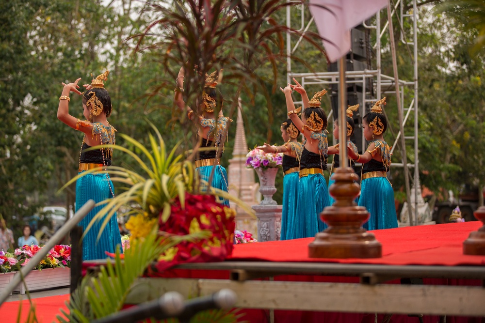 Cobra Gold: Dedication Ceremony at Ban Phrom Nimit Middle School