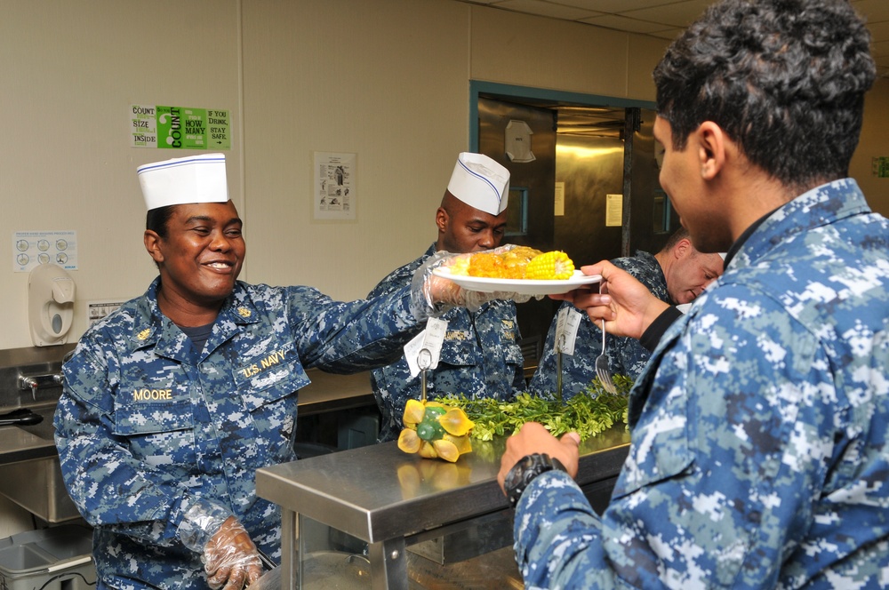 African American History Month aboard USS Abraham Lincoln