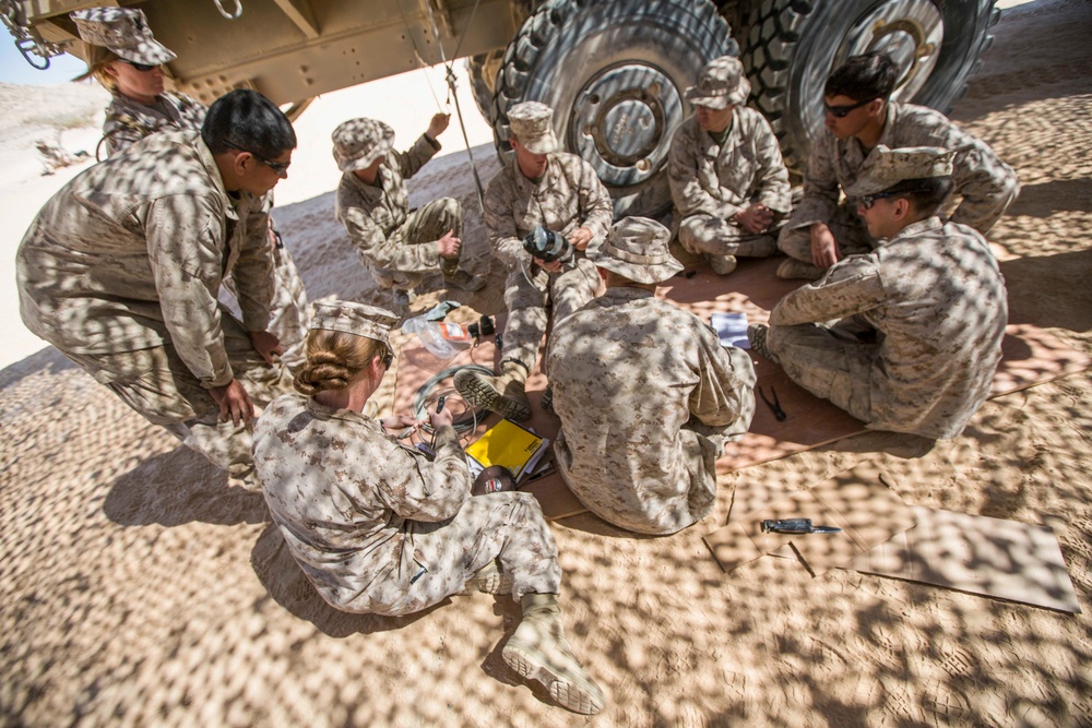 26th MEU Marines conduct Demolition Range during training exercise