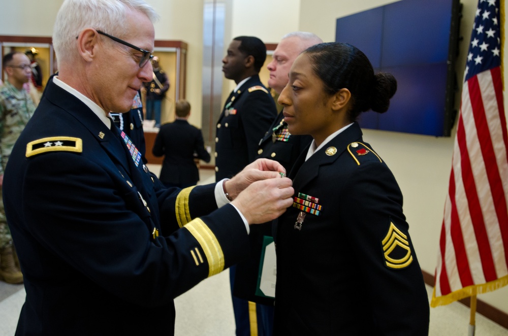 US Army Reserve 2015 Instructor of the Year Awards Ceremony