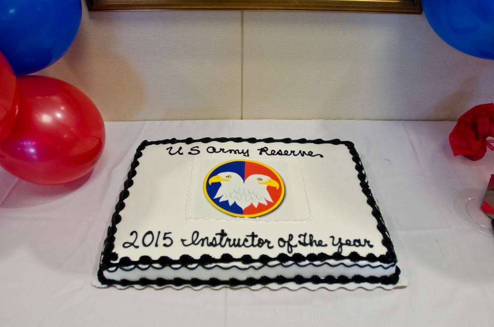 US Army Reserve 2015 Instructor of the Year Awards Ceremony