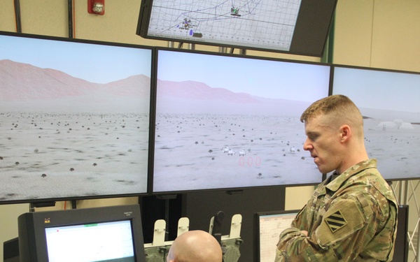 'Mustangs' mount up for virtual training
