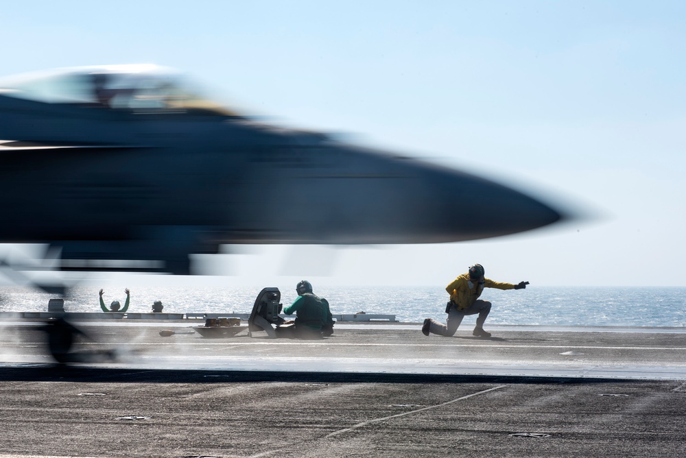 USS Harry S. Truman flight deck operations