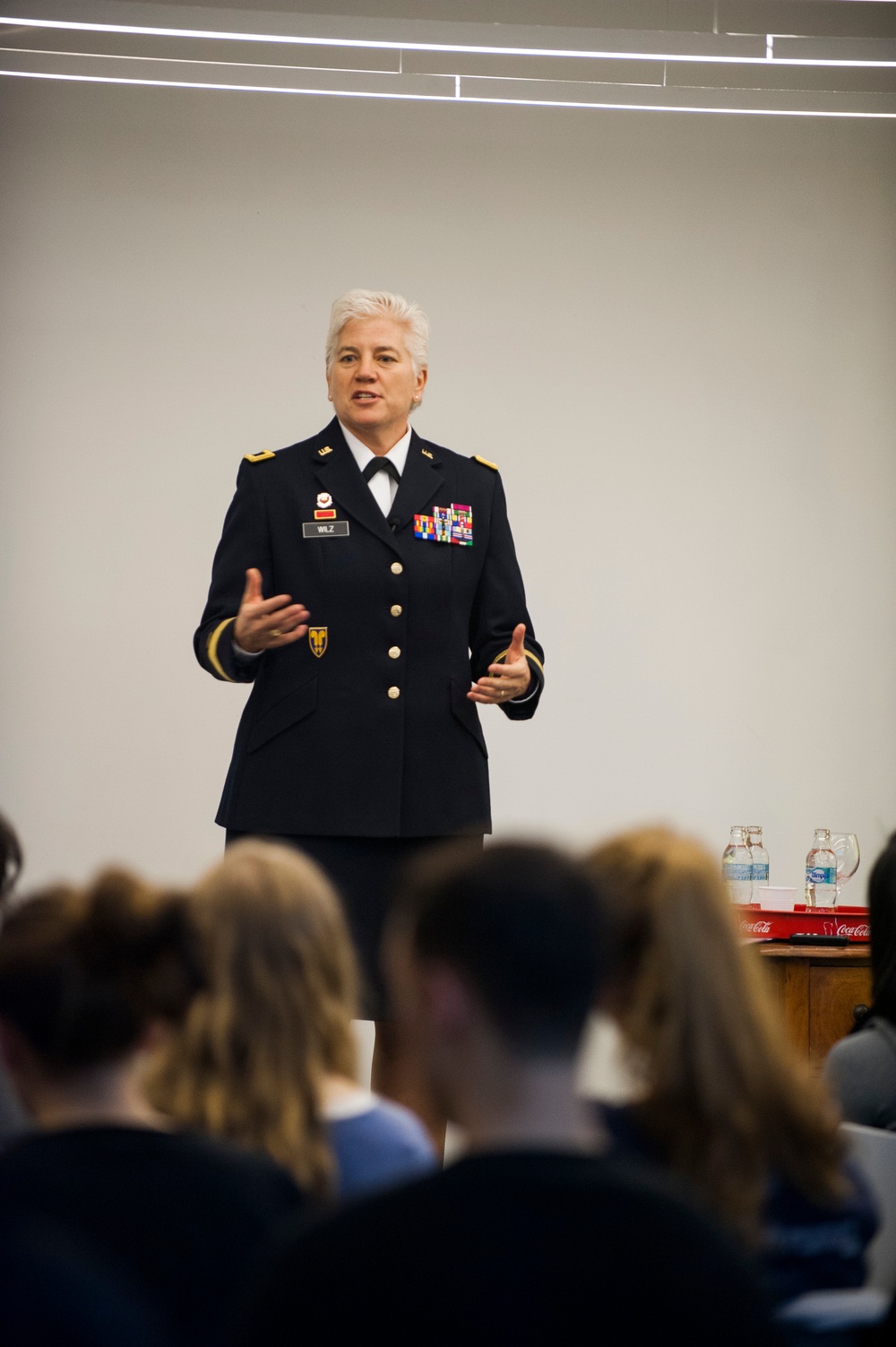 NHQSa commander speaks to international high school